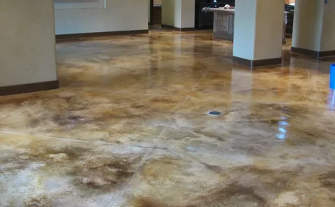 Acid Staining on Concrete