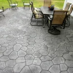 stamped concrete