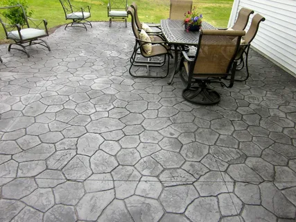 stamped concrete