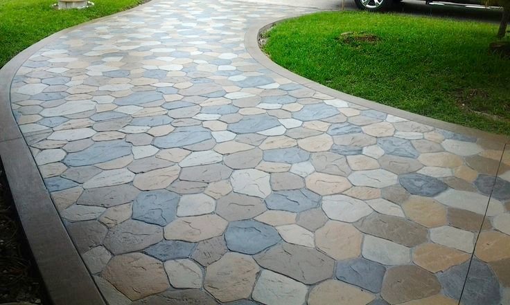 stamped concrete